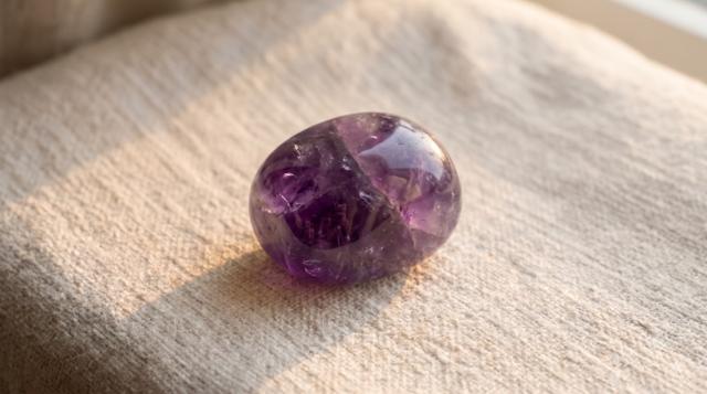 Amethyst Tumbled Stone