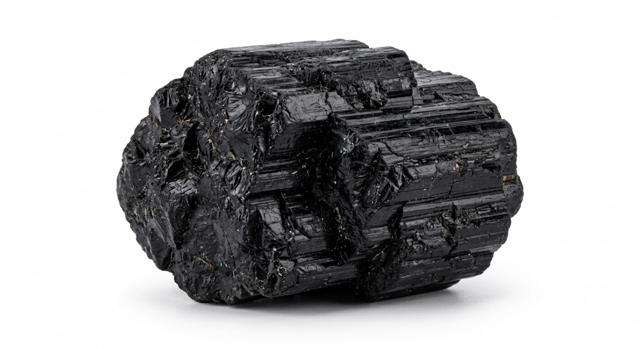 Black Tourmaline Raw Chunk