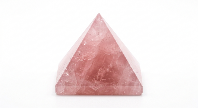 Rose Quartz Pyramid