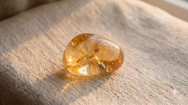 Citrine Tumbled Stone
