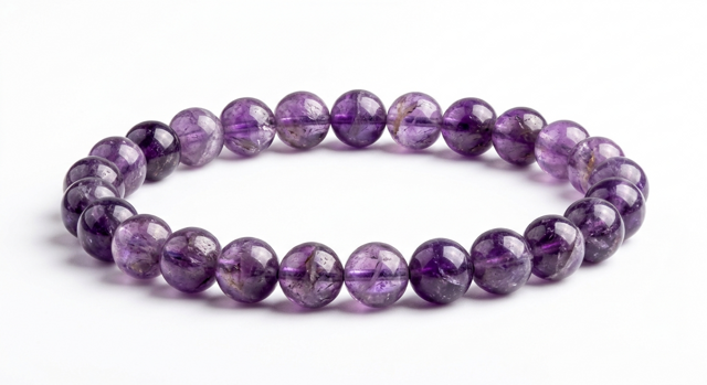 Amethyst 8mm Bracelet