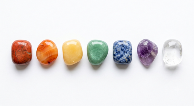 7 Chakra Tumbled Stone Set
