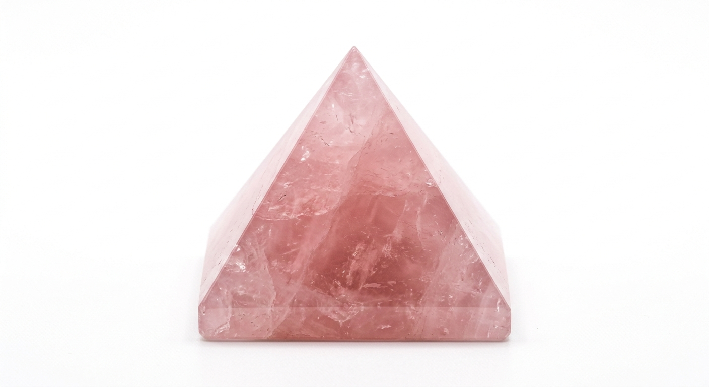 Rose Quartz Pyramid