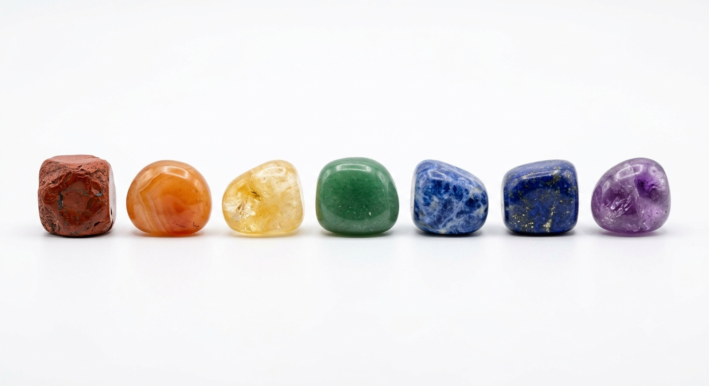 7 Chakra Tumbled Stone Set